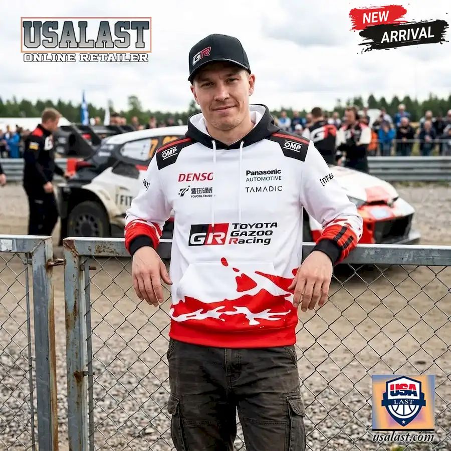 Jarkko Nikara WRC3 Racing Apparel Hoodie Shirt