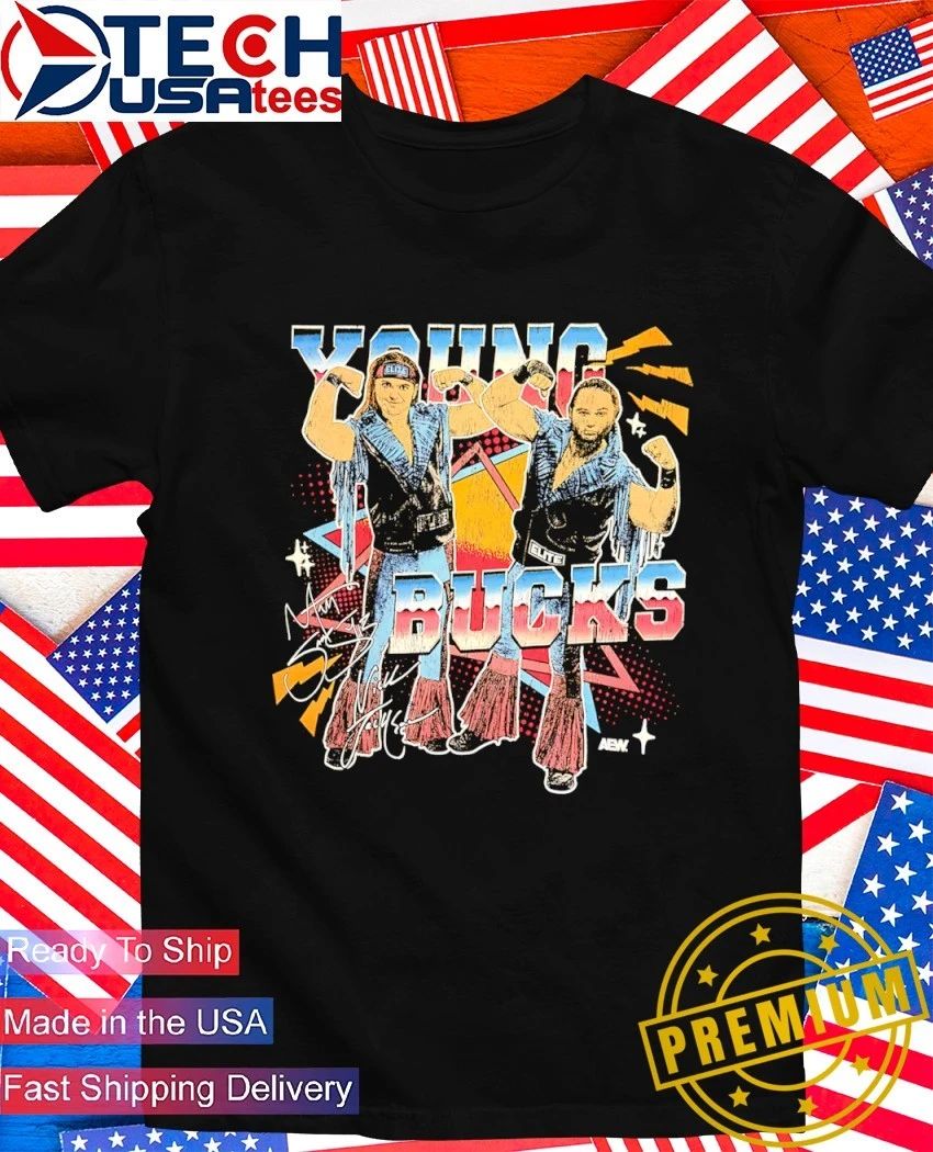 AEW Young Bucks signature vintage shirt