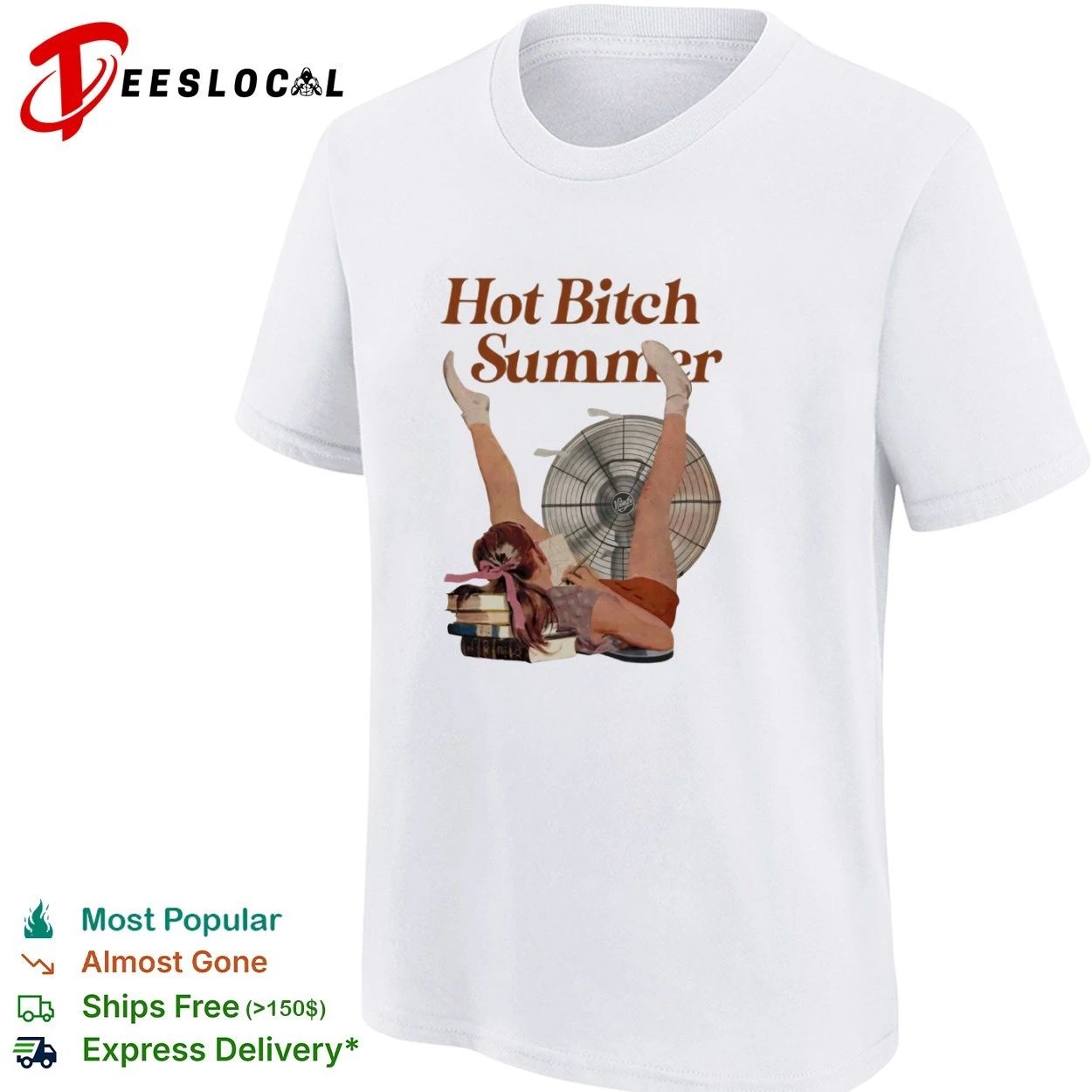 Bitch Summer retro aesthetic T-shirt