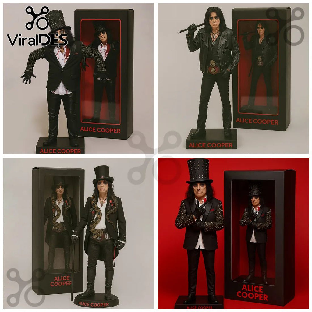 Alice Cooper Rock Legend Limited Edition Acrylic Plaque
