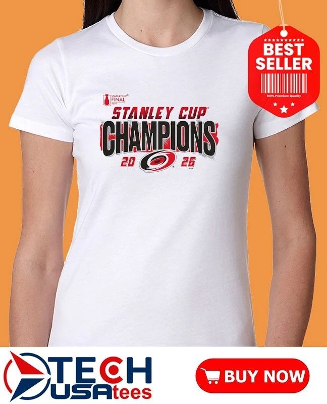 NHL Carolina Hurricanes 2026 Stanley Cup Champions shirt