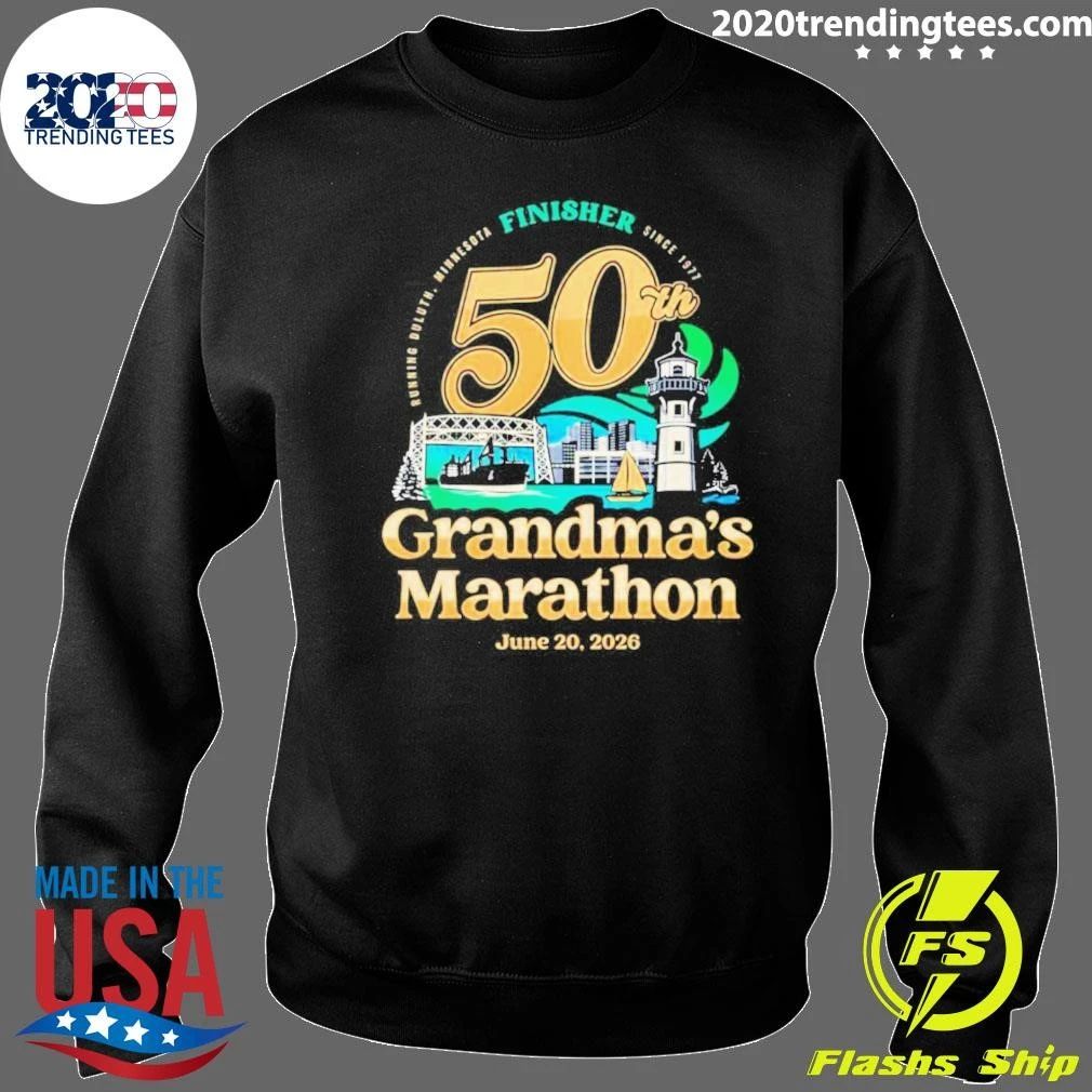 Grandma’s Marathon 50th Anniversary 2026 Finisher Shirt