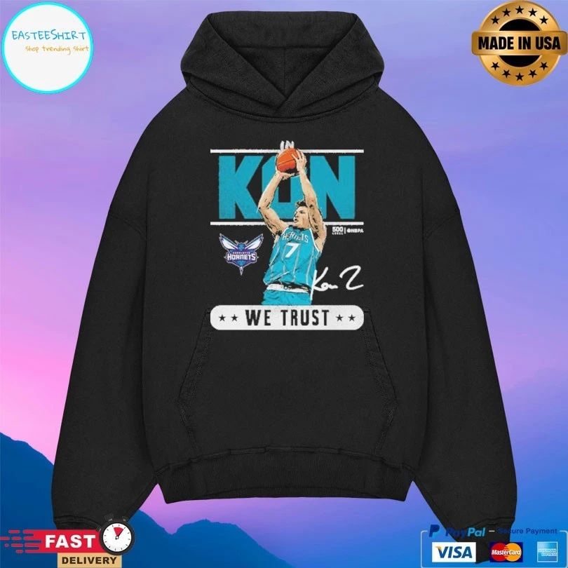 Kon Knueppel Charlotte Hornets Trust We Trust T-shirts