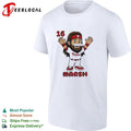 Brandon Marsh 16 Philadelphia Phillies Cartoon T-shirt