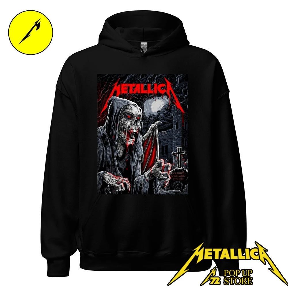 Metallica Glasgow T-Shirt Limited Edition June 25, 2026 Hampden Park Scotland – By Landon Armstrong Pop Up Shop
