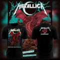 Metallica M72 Event Poster Shirt By Sabrina Edwards Red Dragon Principality Stadium Cardiff Wales June 28 2026 Tee