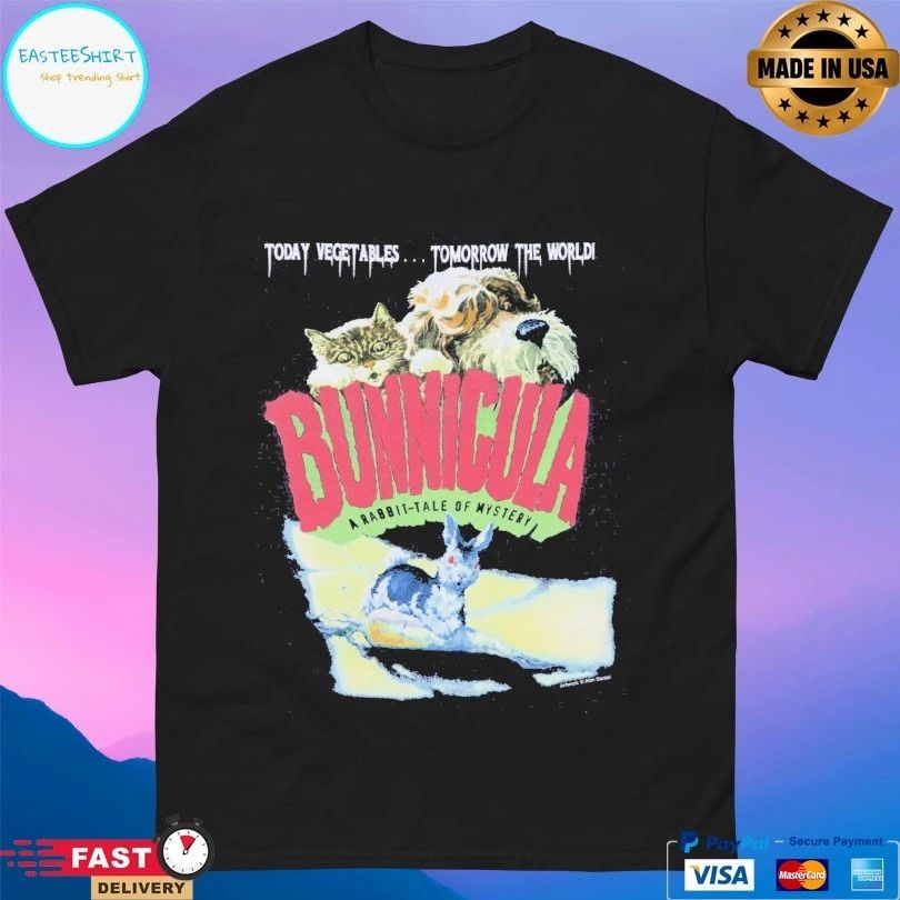 Bunnicula A Rabbit-tale Of Mystery Today Vegetables Tomorrow The World T-shirt