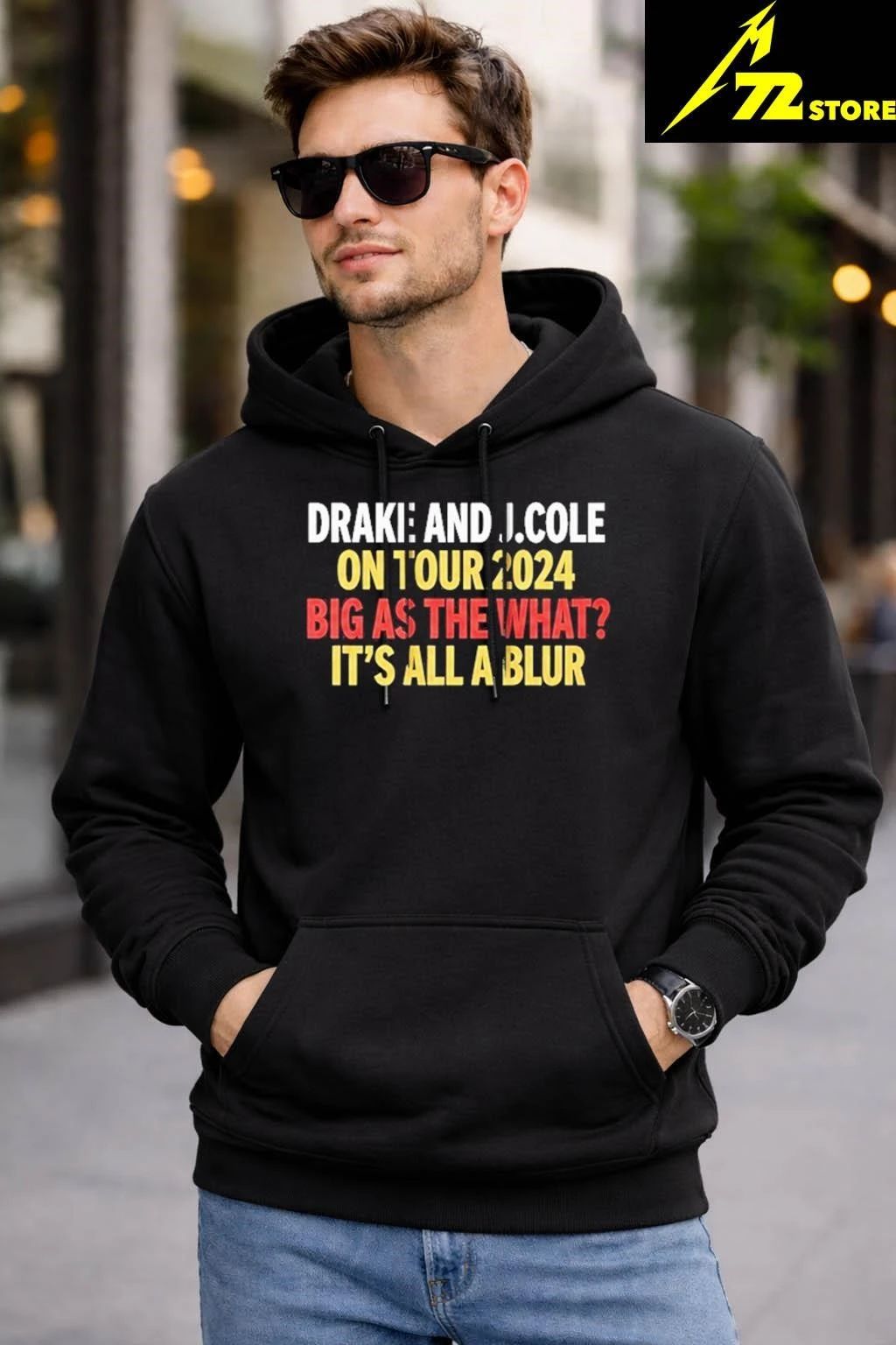 Kevin Durant Drake And J Cole Its All A Blur Tour Shirt