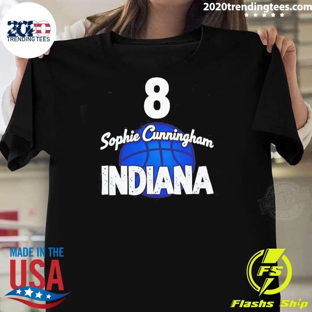 Sophie Cunningham Indiana Fever Number 8 Classic Shirt