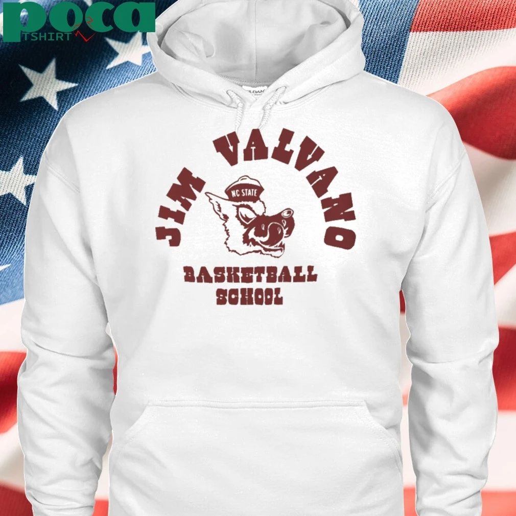 Vintage NC State Jim Valvano Basketball School Shirt