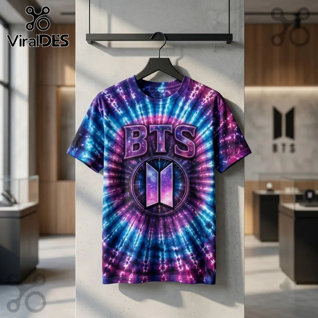 BTS Galaxy Limited Edition Tie Dye T-Shirt