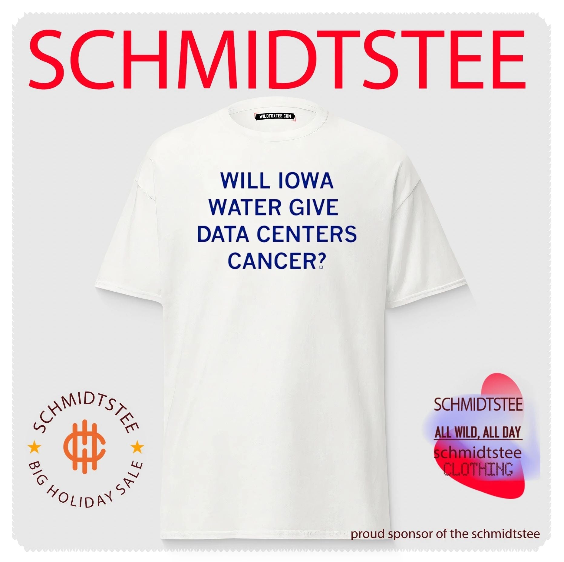 Will Iowa Water Give Data Centers Cancer Shirt