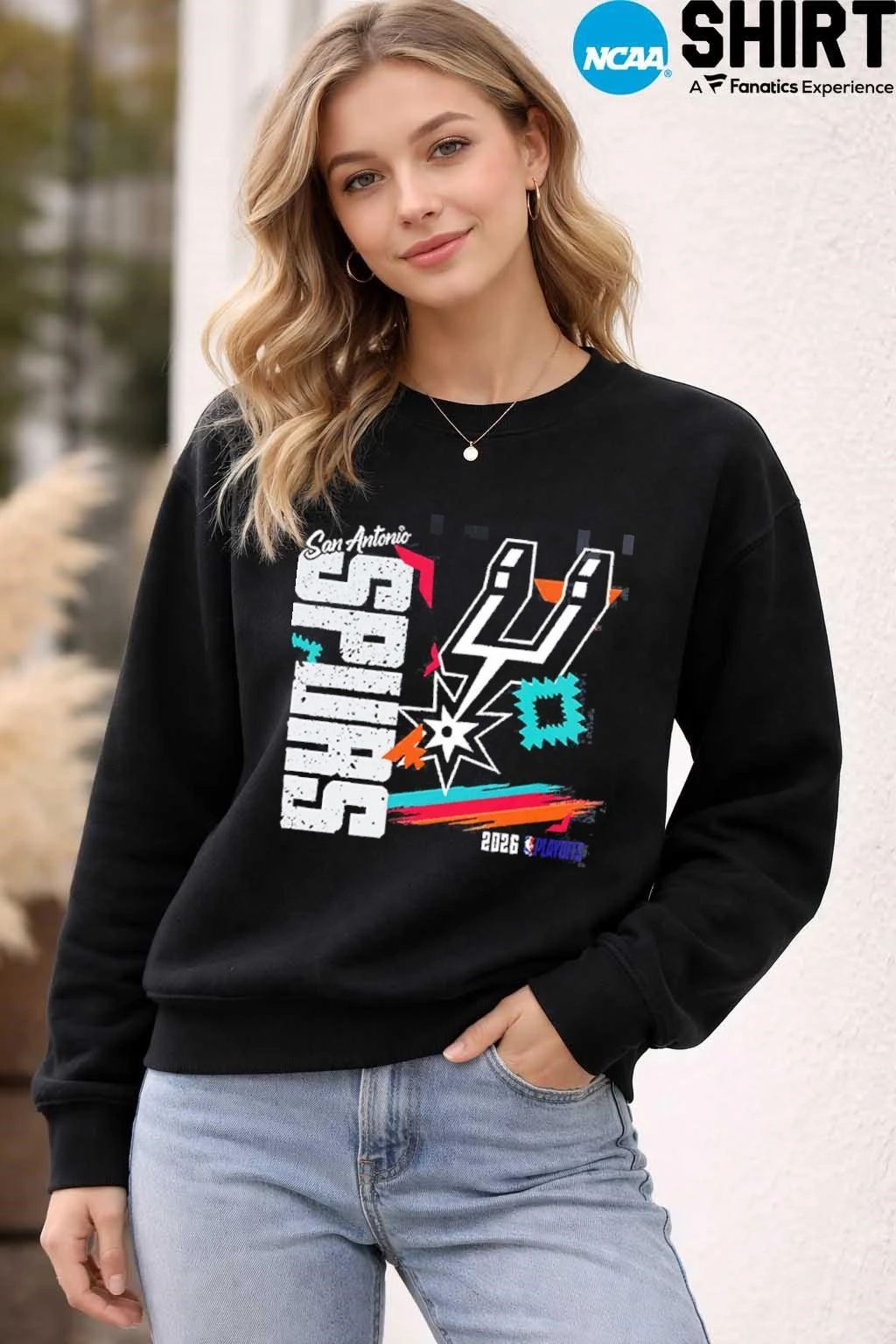 San Antonio Spurs 2026 NBA Playoffs T-Shirt San Antonio Spurs 2026