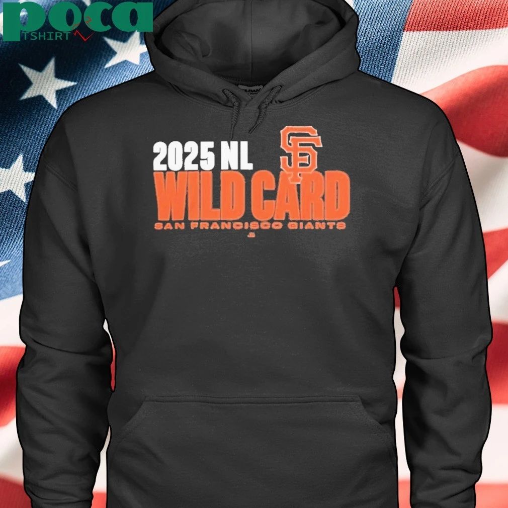 San Francisco Giants 2025 Mlb Playoffs National League Wild Card Shirt