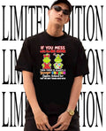 Grinch if you mess with the big sister younger crazier shirt