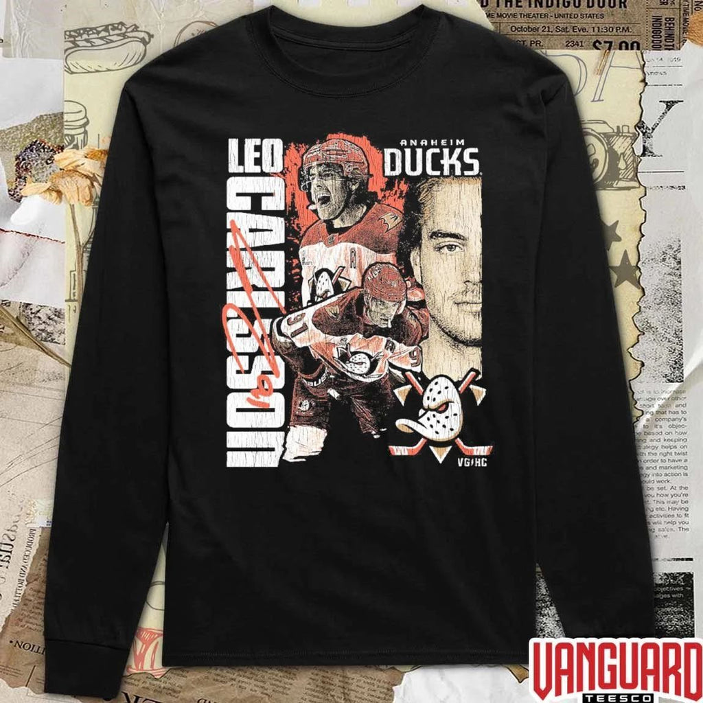 Leo the Phenom Leo Carlsson Anaheim Ducks NHL t-shirt