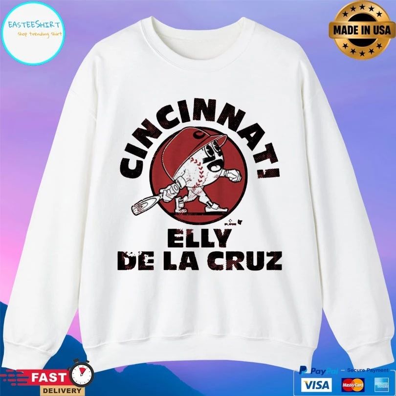 Cincinnati Reds Elly De La Cruz Baseball Buddies T-shirts