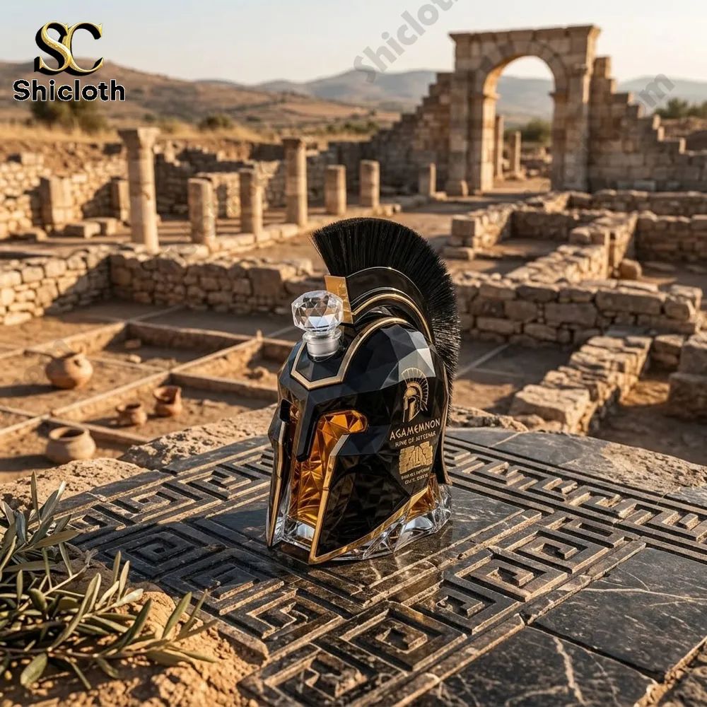 Agamemnon shape of Spartan Helmet Decanter Bottle