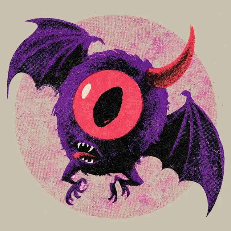 One Eye One Horned Flying Purple People Eater