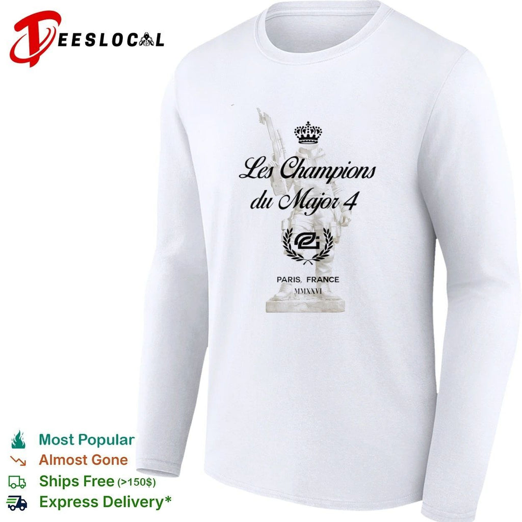Les Champions du Major 4 Paris France MMXXVI T-shirt