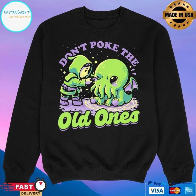 Cthulhu Joke Ritual Don’t Poke The Old Ones T-shirts