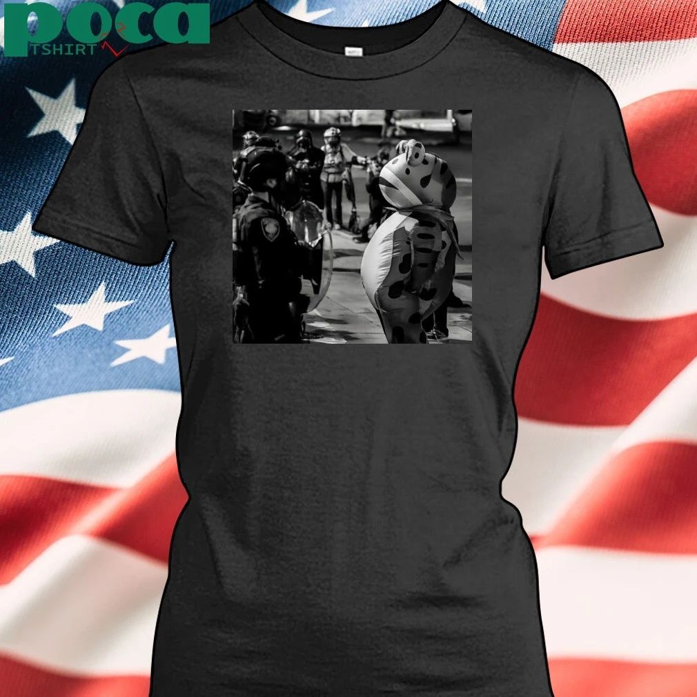 Frogs Against Fascism Portland Frog stronger together T-shirt