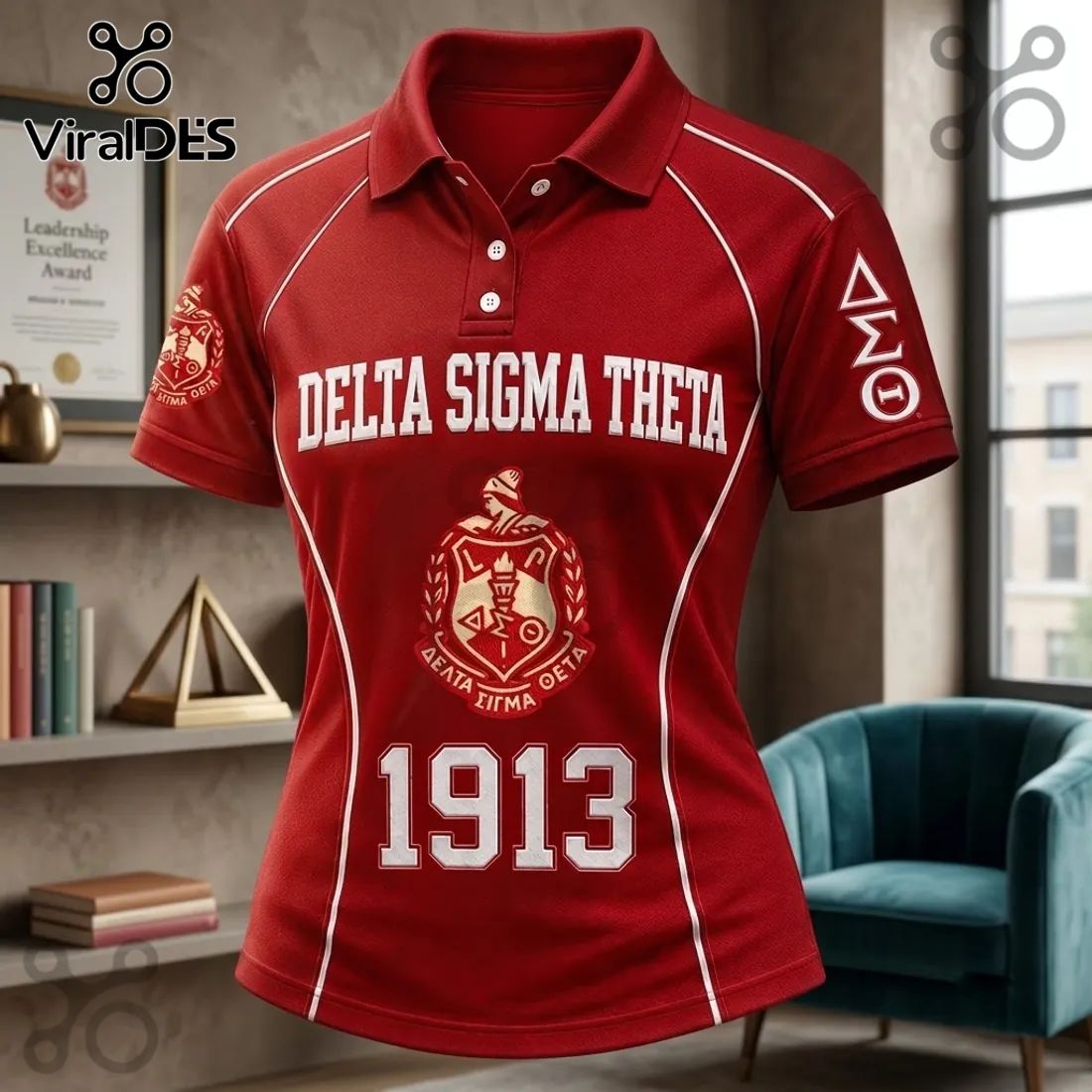 Delta Sigma Theta Red Edition Polo Shirt