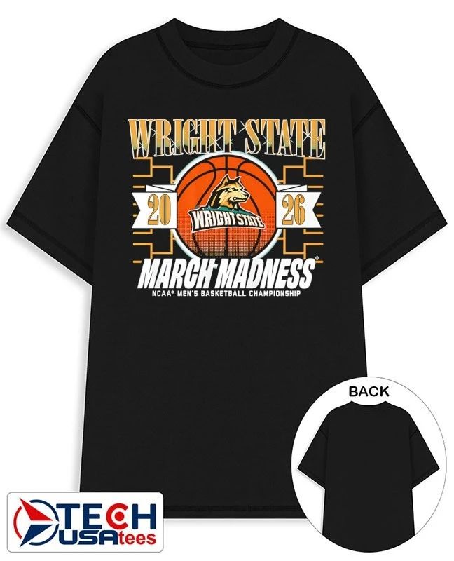 Wright State Raiders March Madness 2026 NCAA Men’s Basketball Championship shirt