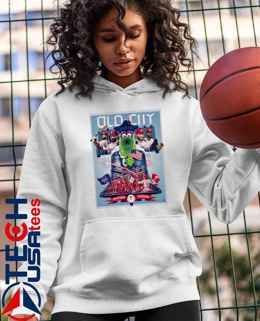 Philadelphia Phillies Old City I love my country shirt
