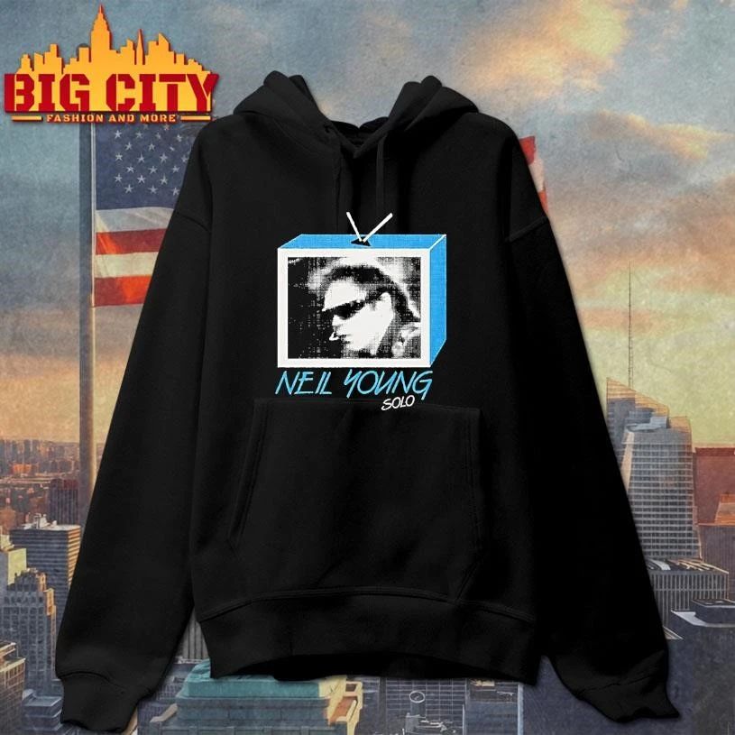 Neil Young Solo Trans Tv Vintage Shirt