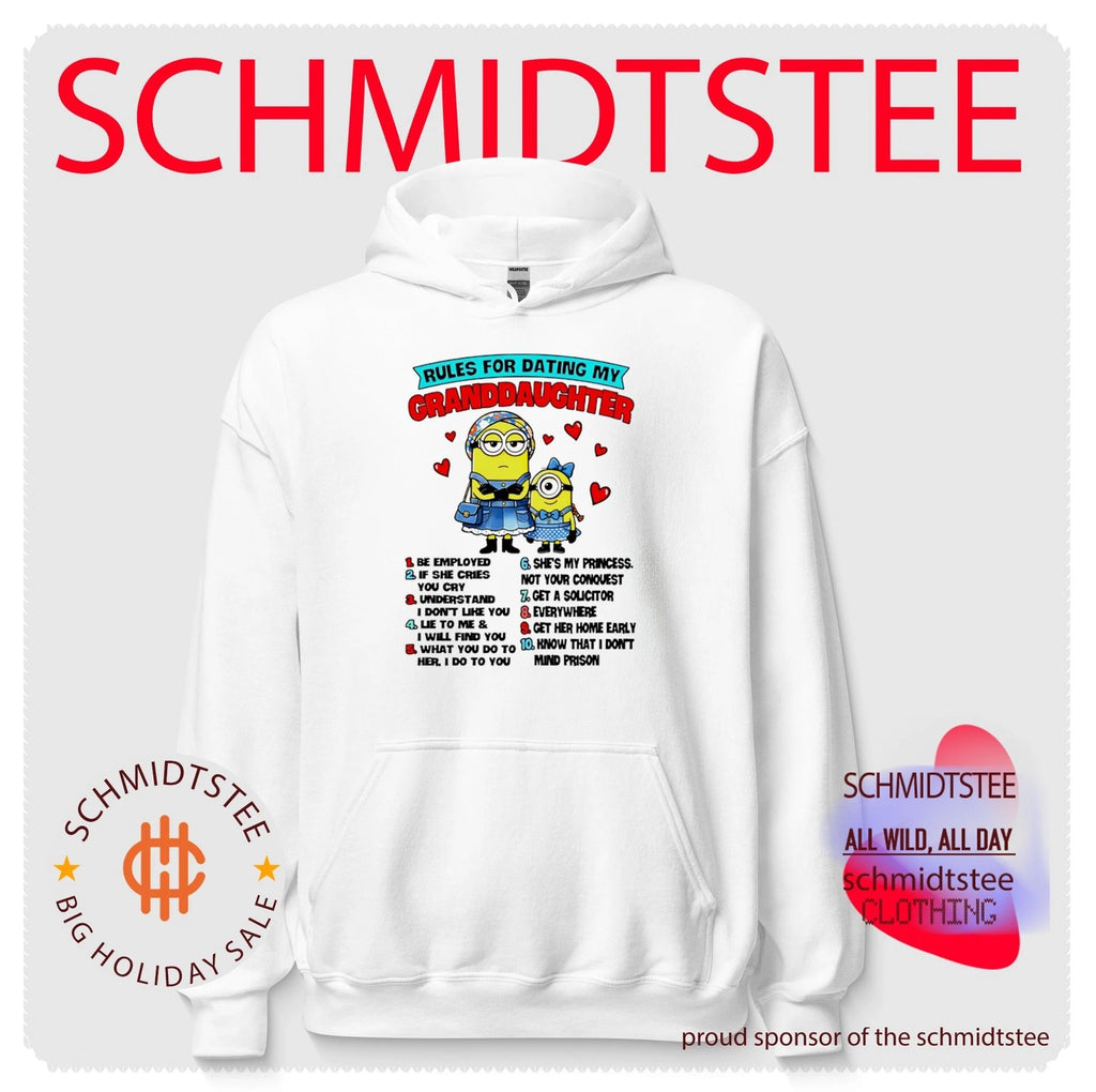 Rules for Dating My Granddaughter Minions Funny Quote shirt