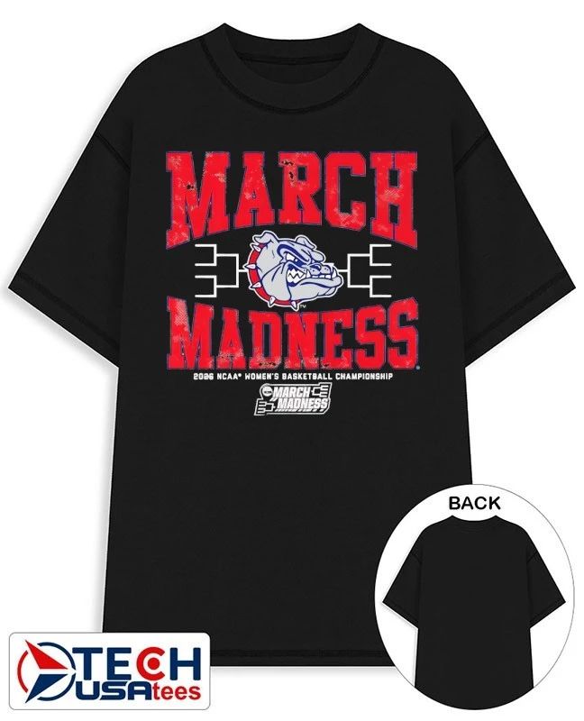 Gonzaga Bulldogs March Madness 2026 NCAA Women’s Basketball Championship shirt