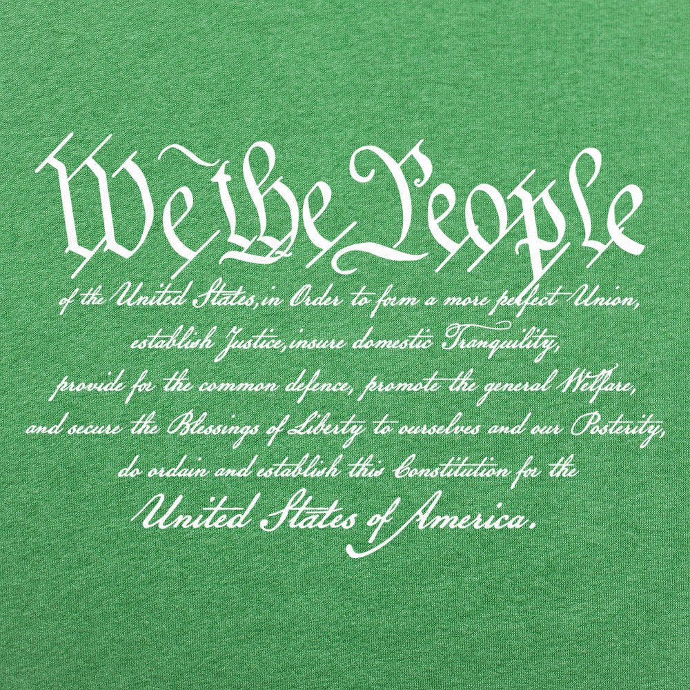 We the People US Constitution Preamble Graphic