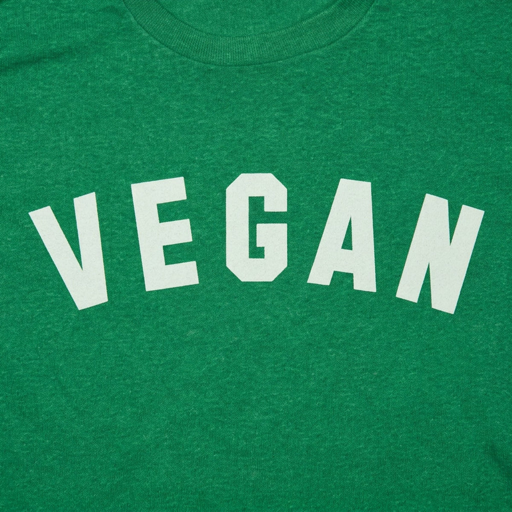 Vegan Collegiate Varsity Letters Design