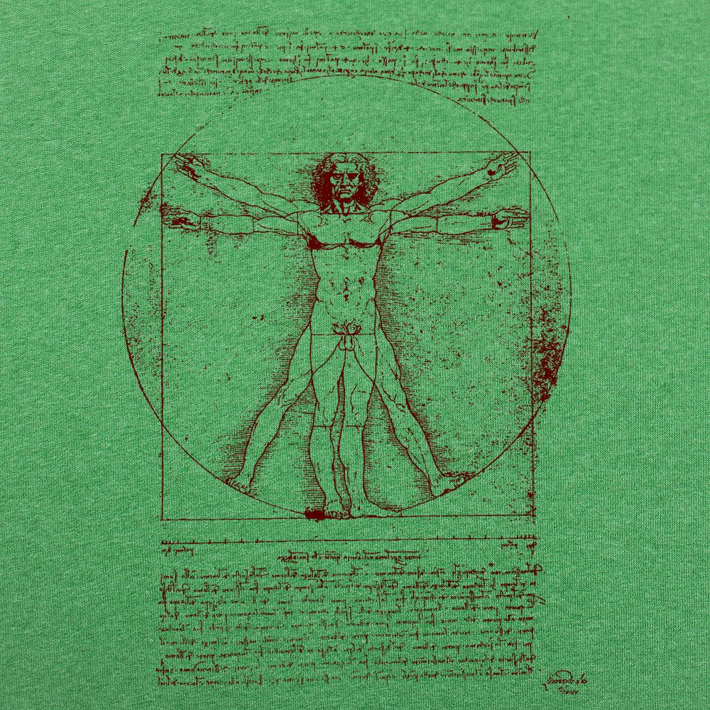 The Vitruvian Man Da Vinci Anatomy Sketch