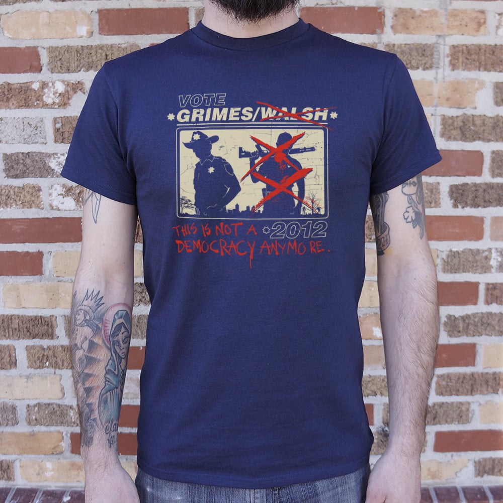 Vote Grimes Zombie Survival Election Poster