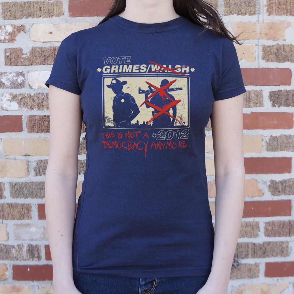 Vote Grimes Zombie Survival Election Poster