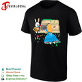 Alice in Wonderland and Ctrl Z shirt