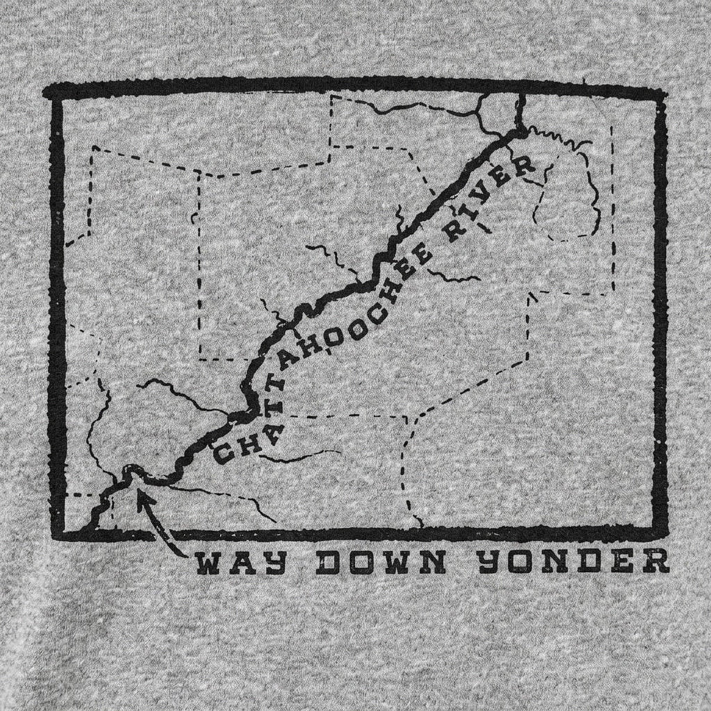 Way Down Yonder Chattahoochee River Map