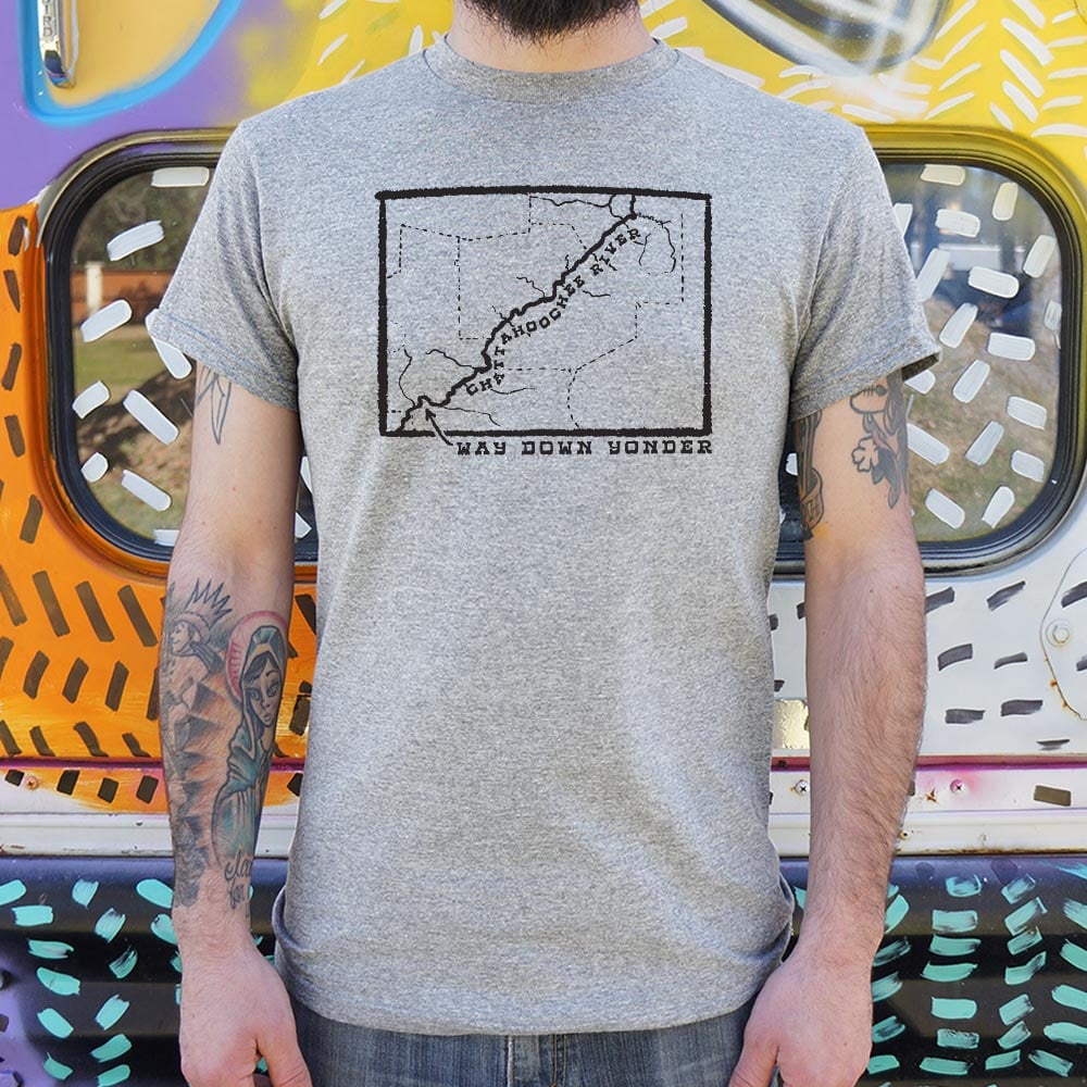 Way Down Yonder Chattahoochee River Map