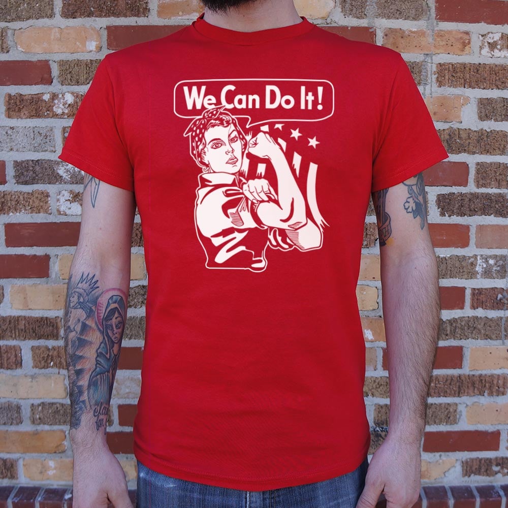 We Can Do It Rosy Riveter Graphic