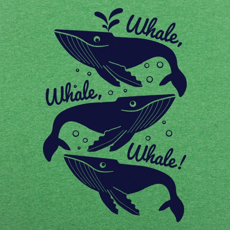Whale Whale Whale Three Humpback Whales Pun