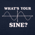 What's Your Sine Math Pun Sine Wave Graph