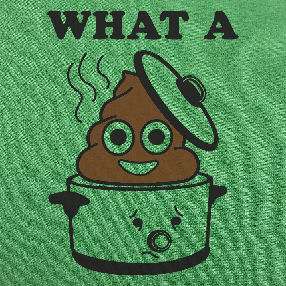 What A Crock Poop Emoji in a Crockpot Pun