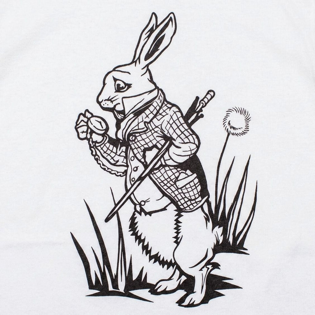 The White Rabbit Checking His Pocket Watch
