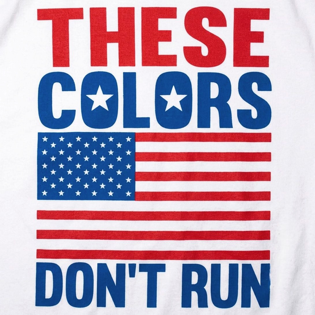These Colors Don't Run American Flag Design