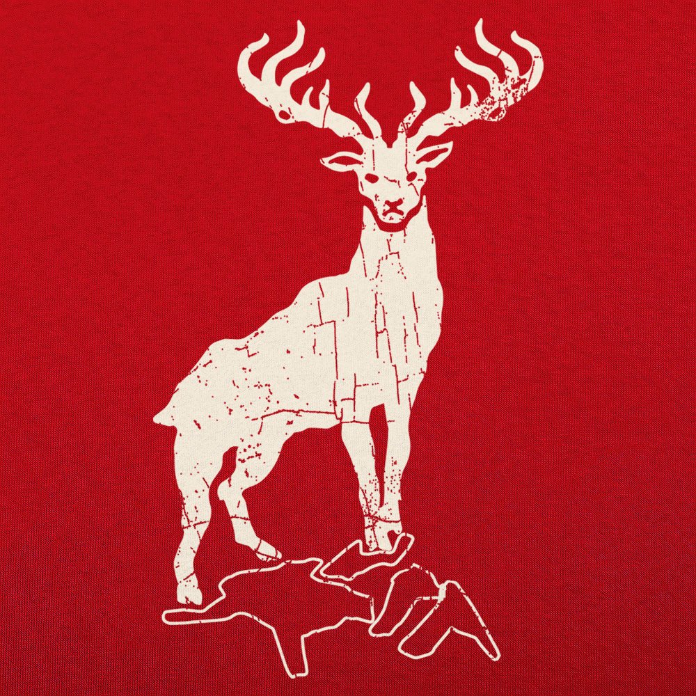 White Hart Majestic White Stag Illustration