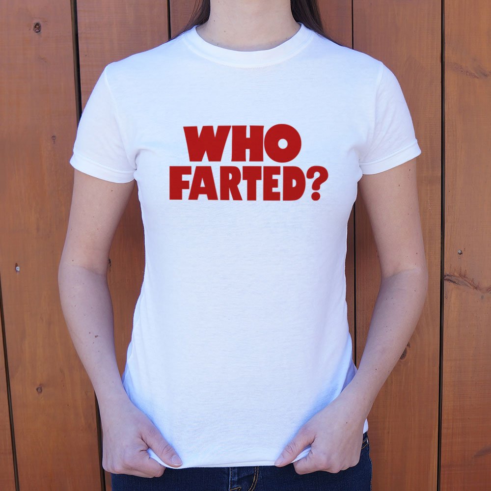Who Farted? Funny 80s Graphic