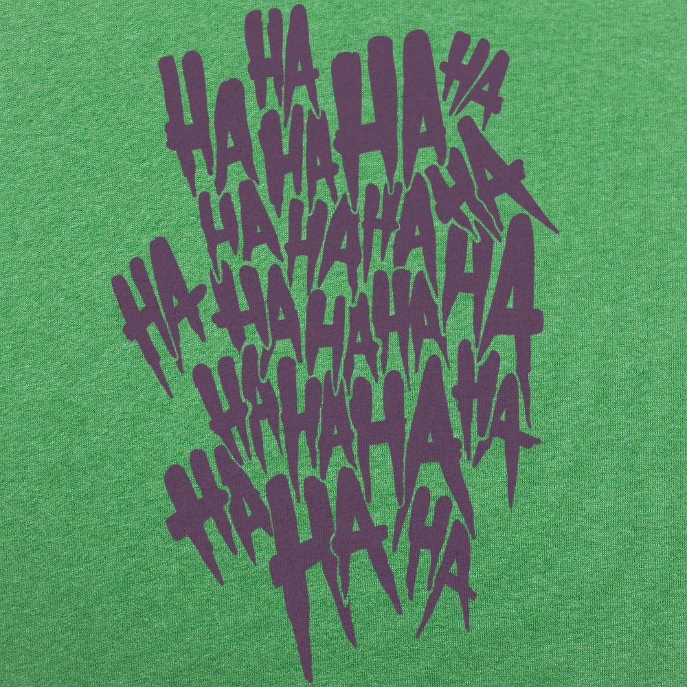 Why So Serious? Laughing HA HA Text Design