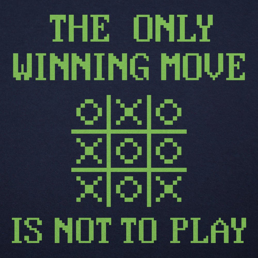 The Only Winning Move Is Not To Play Tic Tac Toe